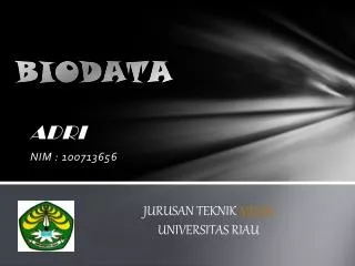 biodata