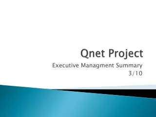 Qnet Project