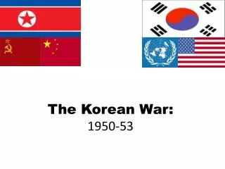 The Korean War: 1950-53