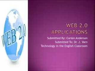 Web 2.0 Applications