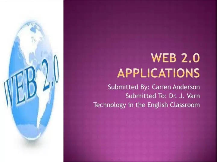 web 2 0 applications