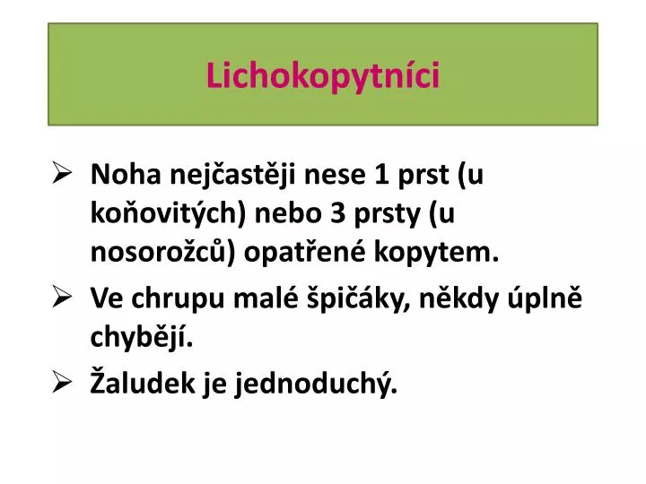 lichokopytn ci