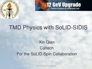 TMD Physics with SoLID -SIDIS