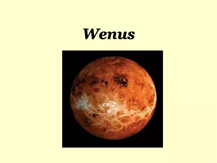wenus