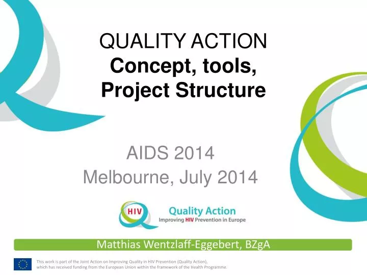 quality action concept tools project structure