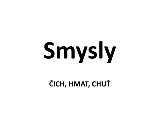 smysly