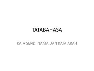 tatabahasa