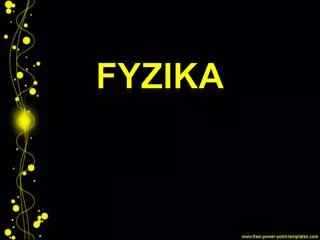 fyzika