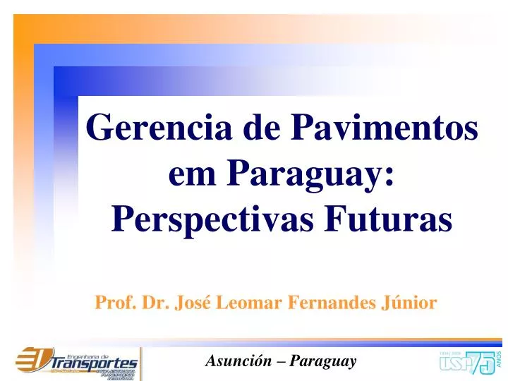 gerencia de pavimentos em paraguay perspectivas futuras