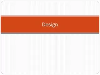 design
