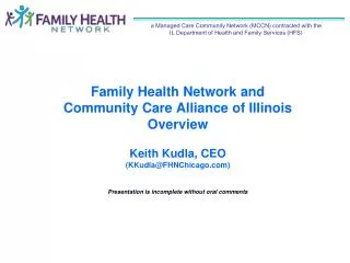 Sinai Health System is one of five Family Health Network Sponsors