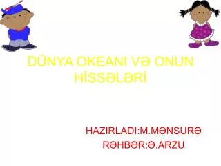 d nya okeani v onun h ss l r