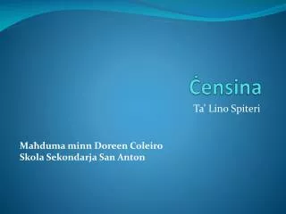 ensina