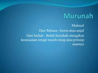 murunah
