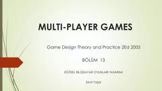 multi player games