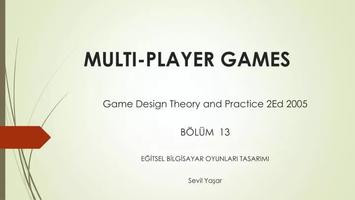 multi player games