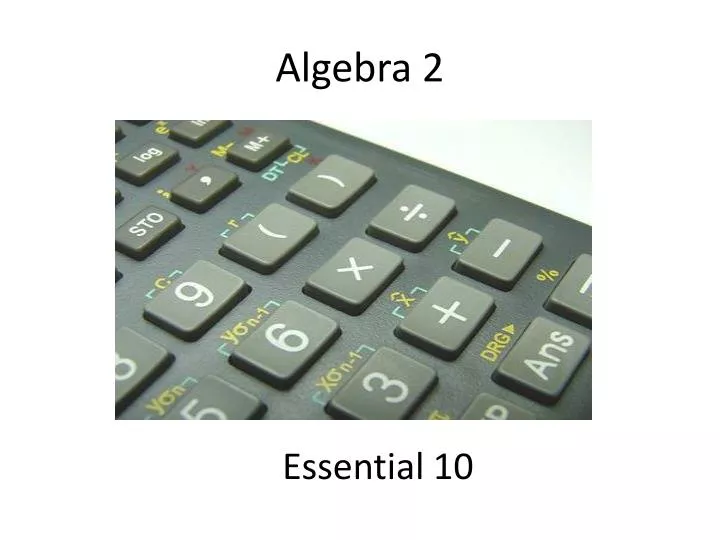 algebra 2