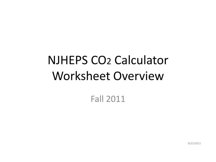 njheps co 2 calculator worksheet overview