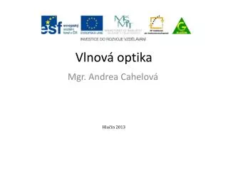 vlnov optika