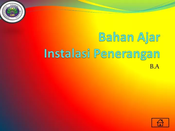 bahan ajar instalasi penerangan