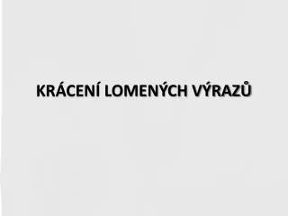 kr cen lomen ch v raz