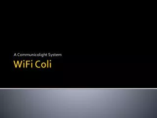 WiFi Coli