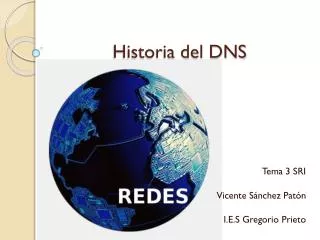 historia del dns