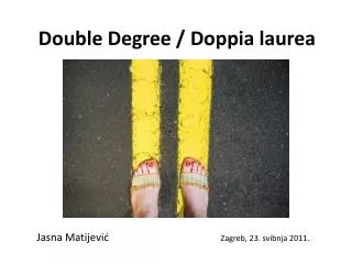 double degree doppia laurea