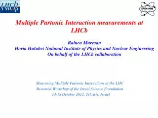 Multiple Partonic Interaction measurements at LHCb