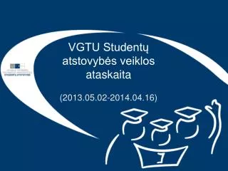 vgtu student atstovyb s veiklos ataskaita