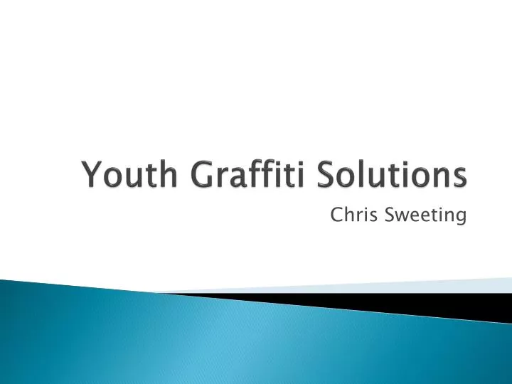 youth graffiti solutions