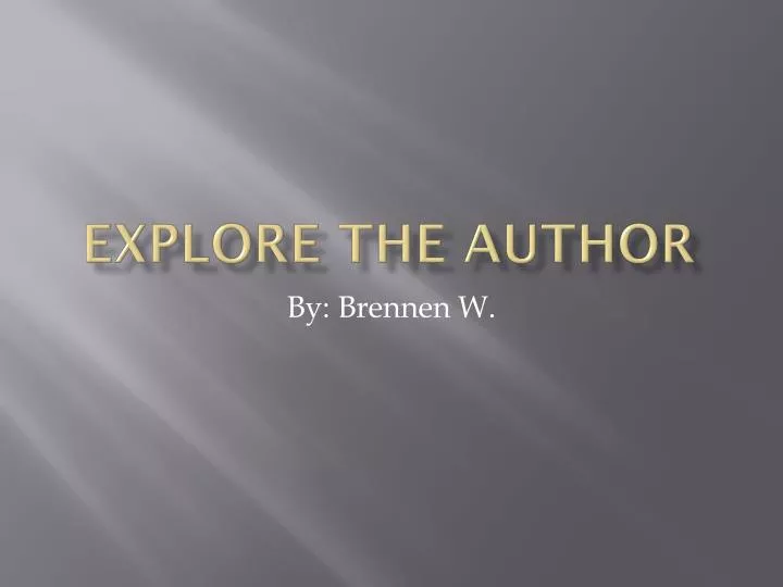 explore the author