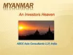 Myanmar - slide 1
