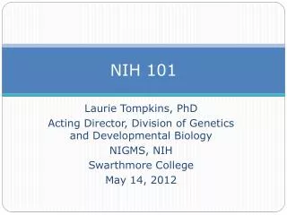 NIH 101