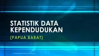 statistik data kependudukan