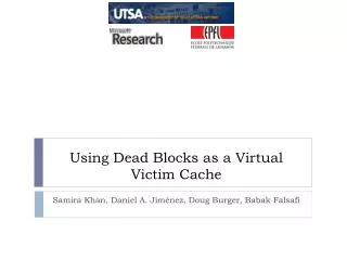 Using Dead Blocks as a Virtual Victim Cache