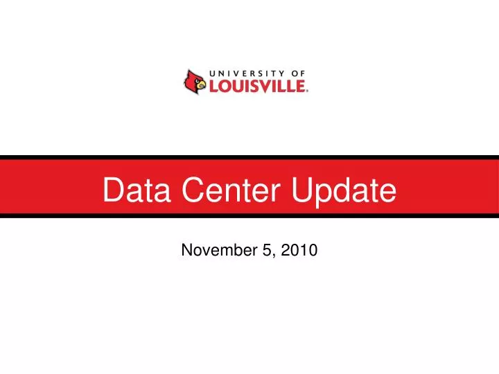data center update