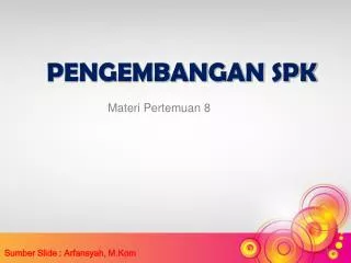 pengembangan spk
