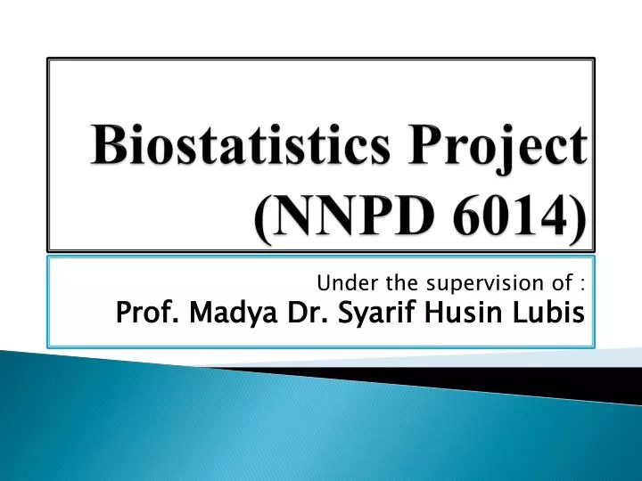 biostatistics project nnpd 6014