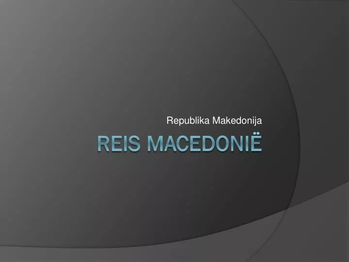 republika makedonija