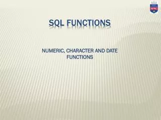 SQL FUNCTIONS