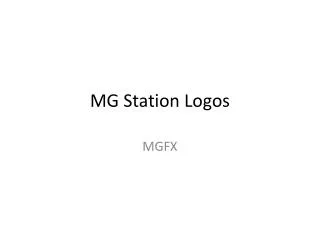 MG Station Logos