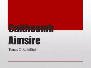 caitheamh aimsire