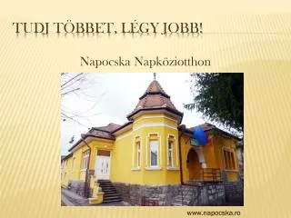 tudj t bbet l gy jobb