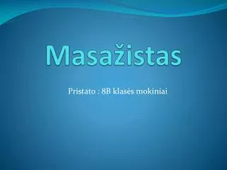 m asa istas