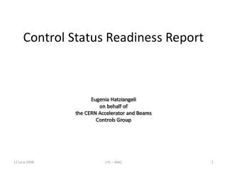 Control Status Readiness Report