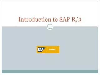 Introduction to SAP R/3