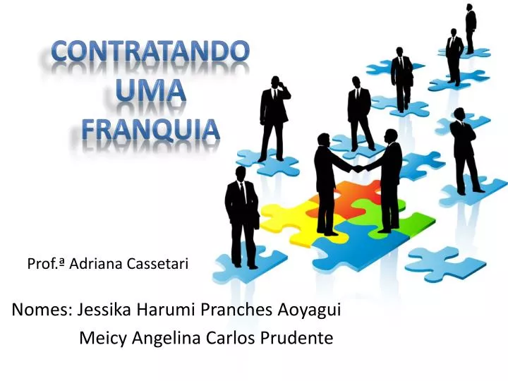 contratando uma franquia