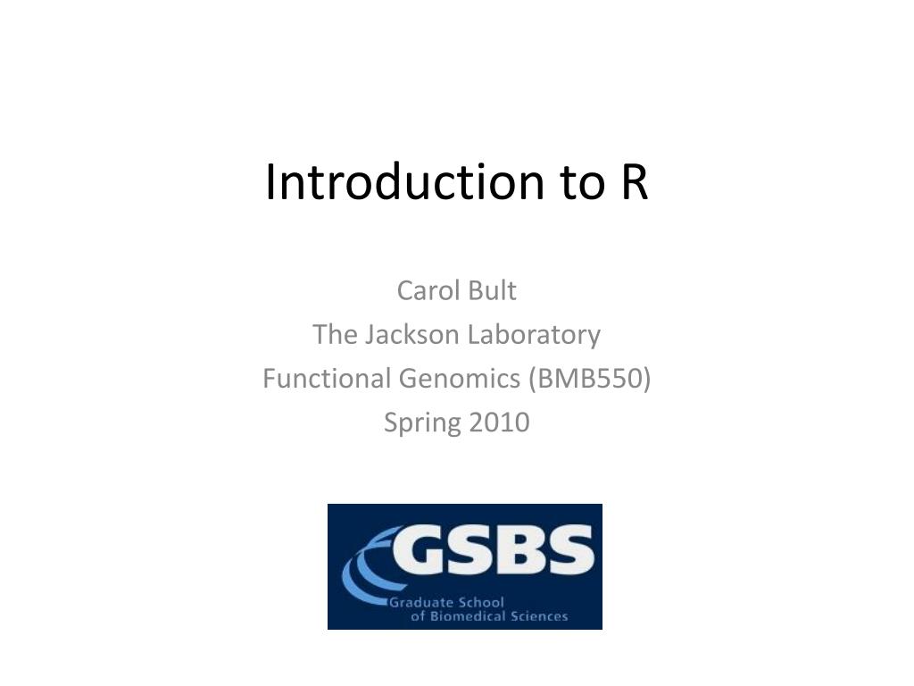 PPT - Introduction to R Programming for Data Analysis PowerPoint ...