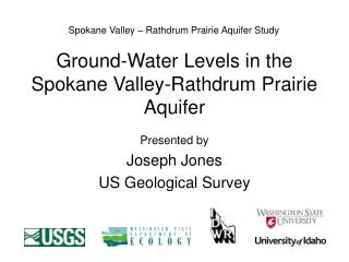 Ground-Water Levels in the Spokane Valley-Rathdrum Prairie Aquifer